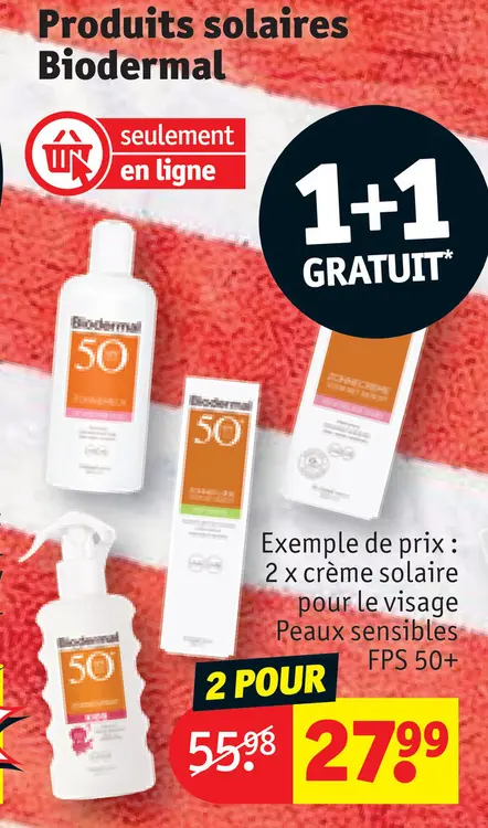 Offre: Produits solaires
