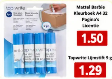 Promotie: Mattel Barbie Kleurboek A4