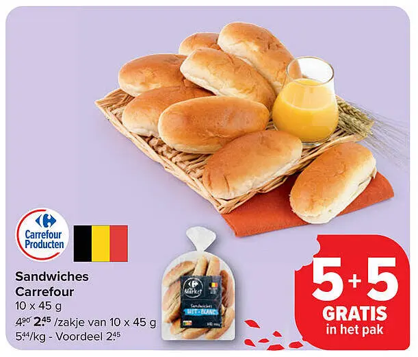 Aanbieding: Sandwiches
