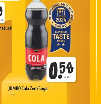 Aanbieding: JUMBO Cola Zero Sugar