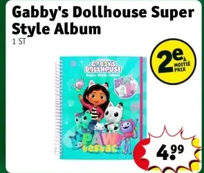 Offre: Gabby's Dollhouse Super Style Album