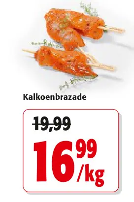Promotie: Kalkoenbrazade
