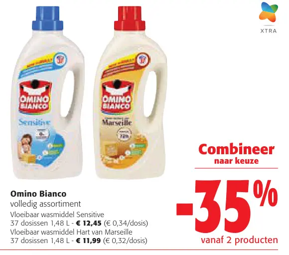 Aanbieding: Omino Bianco volledig assortiment