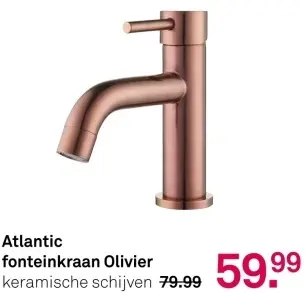 Aanbieding: fonteinkraan Olivier