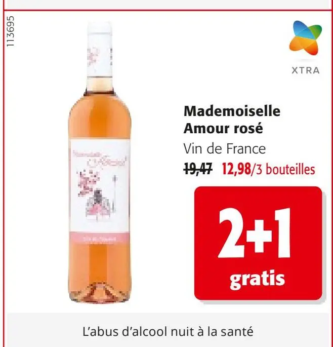 Offre: Mademoiselle Amour rosé