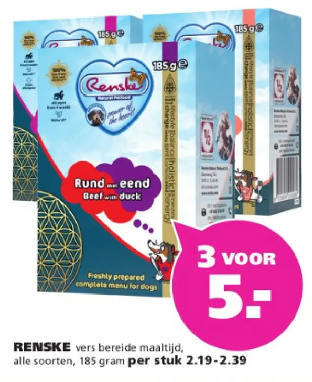 Aanbieding: Vers bereide maaltijd alle soorten