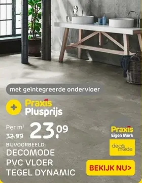 Aanbieding: Decomode pvc vloer tegel dynamic