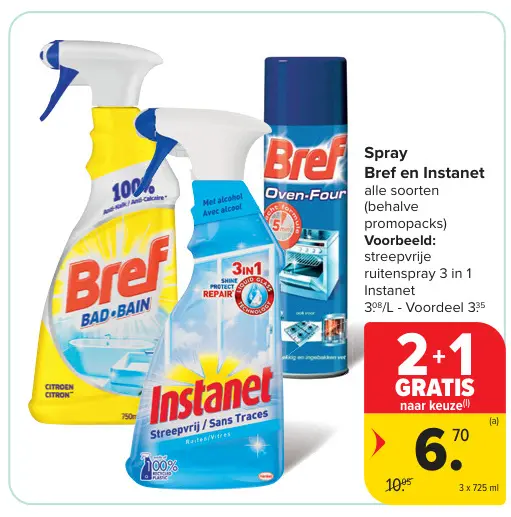 Promotie: Spray