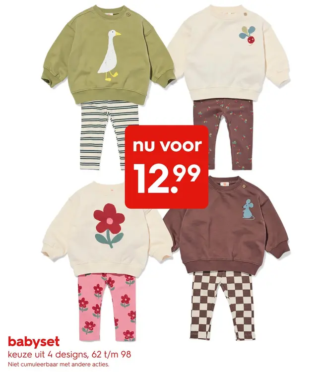 Promotie: babyset