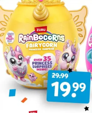 Aanbieding: RainBocorns FAIRYCORN PRINCESS SURPRISE