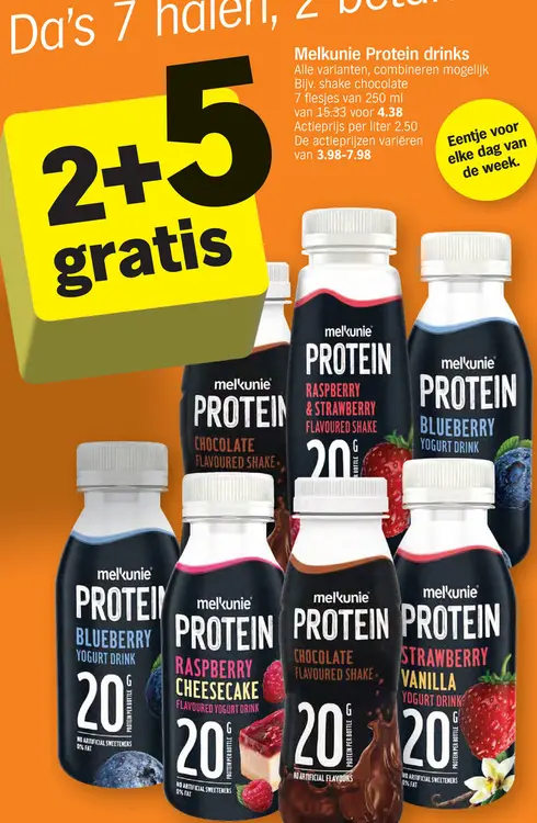 Aanbieding: Protein drinks