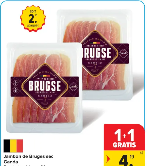 Offre: Jambon de Bruges sec
