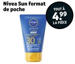 Offre: Nivea Sun format de poche