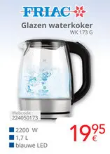 Promotie: Glazen waterkoker