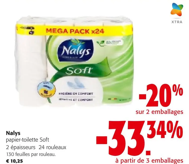 Offre: Papier-toilette Soft