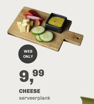 Aanbieding: Serveerplank Cheese