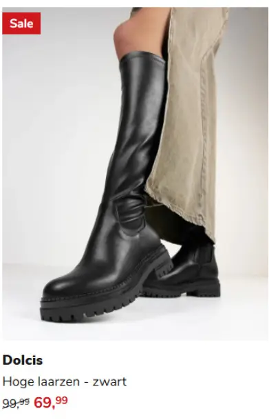 Promotie: Hoge laarzen
