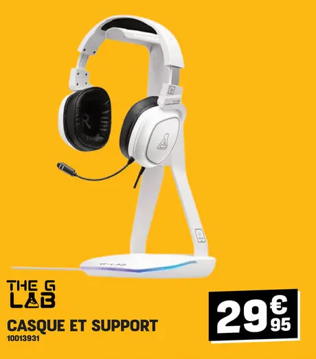 Offre: Casque et support