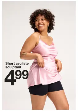 Offre: Short cycliste sculptant