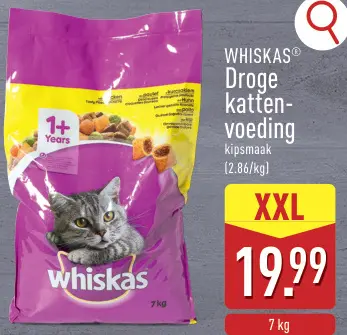 Promotie: Droge kattenvoeding kipsmaak
