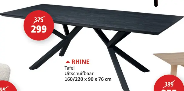 Promotie: RHINE Tafel