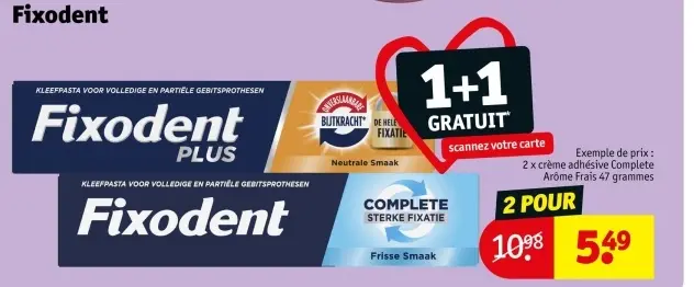 Offre: Fixodent