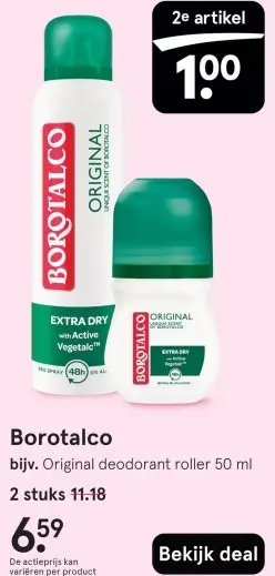 Aanbieding: Borotalco