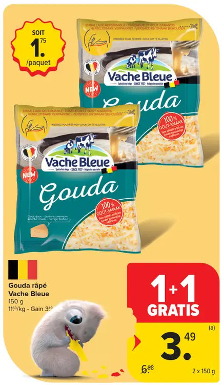 Offre: Gouda râpé