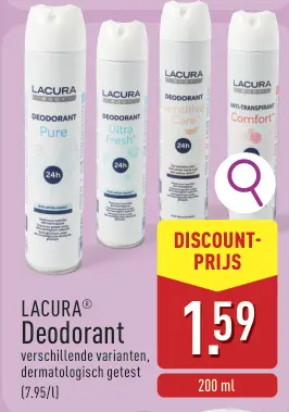 Promotie: Deodorant