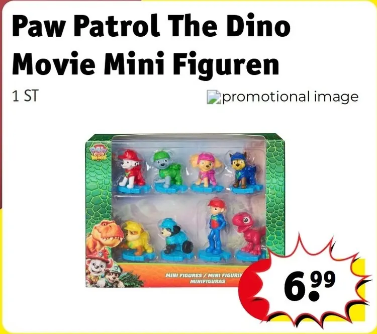 Aanbieding: The Dino Movie Mini Figuren