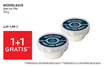 Aanbieding: Mosselsaus