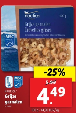 Aanbieding: Grijze garnalen