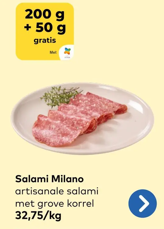 Promotie: Salami Milano