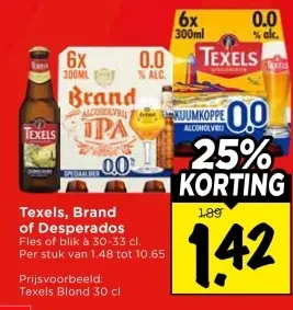 Aanbieding: Texels, Brand of Desperados