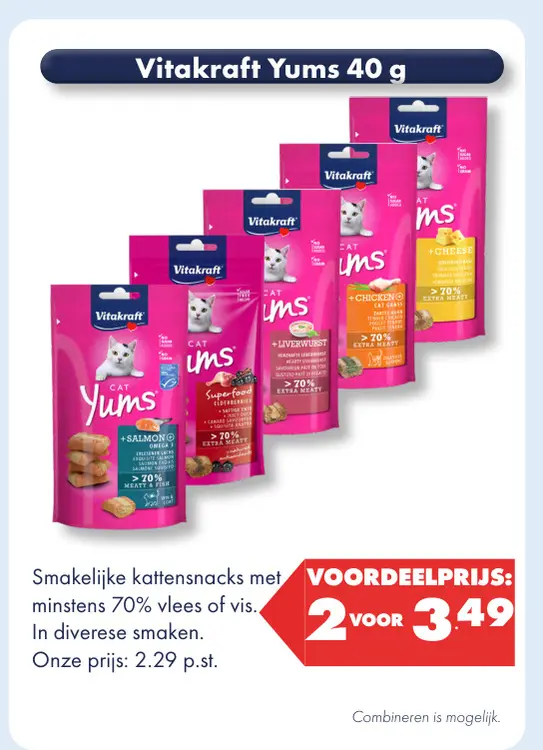 Aanbieding: Vitakraft Yums