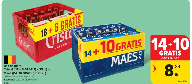 Offre: Bac de bière