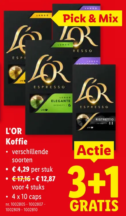 Promotie: Koffie