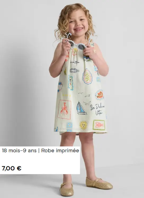 Offre: Robe imprimée
