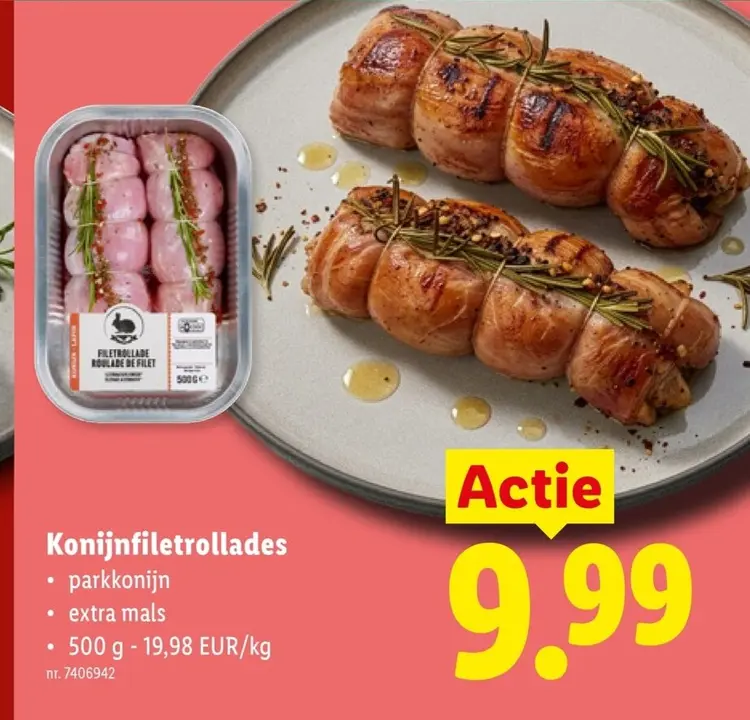 Promotie: Konijnfiletrollades