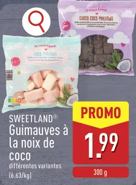Offre: Guimauves à la noix de COCO