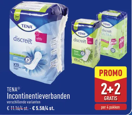 Promotie: Incontinentieverbanden