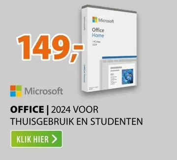Aanbieding: Office | 2024 voor thuisgebruik en studenten