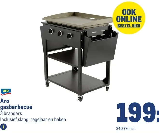 Aanbieding: gasbarbecue
