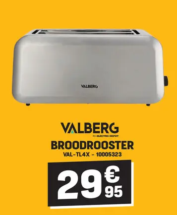 Promotie: Broodrooster