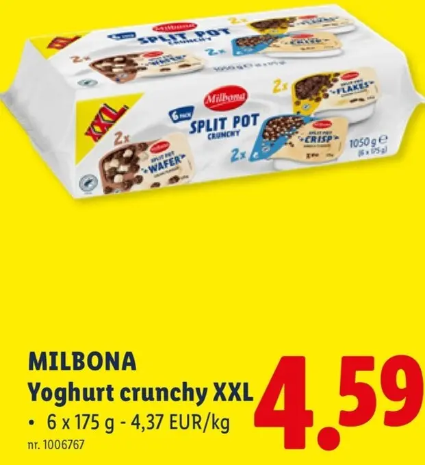 Promotie: Yoghurt crunchy XXL