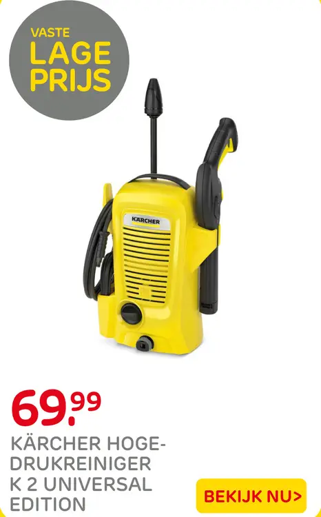 Aanbieding: Kärcher hoge-drukreiniger k 2 universal edition