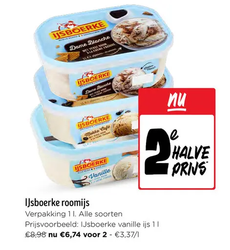 Promotie: Roomijs