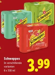Aanbieding: Schweppes