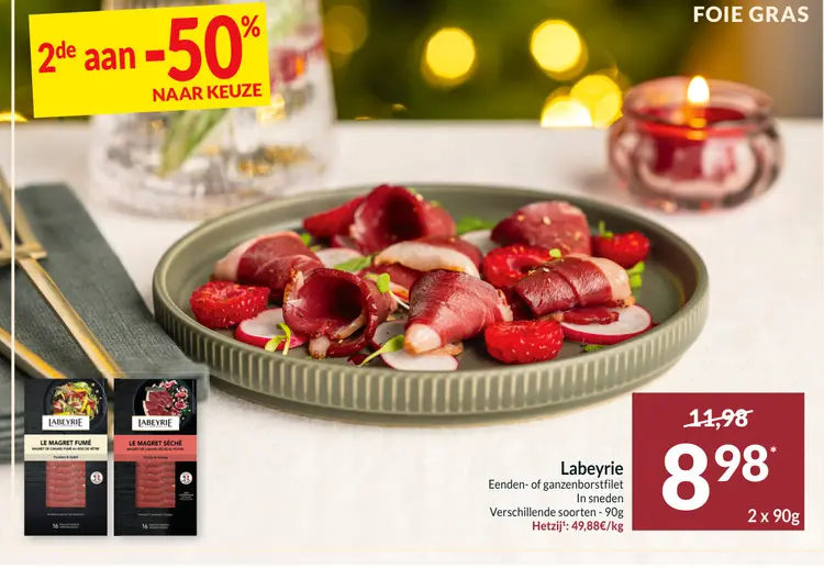 Aanbieding: Eenden- of ganzenborstfilet