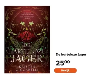 Aanbieding: De harteloze jager